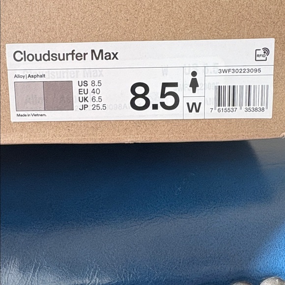 Cloudsurfer Max 8.5 Alloy/Asphalt - Picture 12 of 13